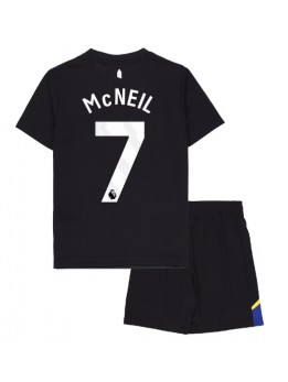 Everton Dwight McNeil #7 Dječji Rezervni Dres kompleti 2025-26 Kratak Rukavima (+ kratke hlače)